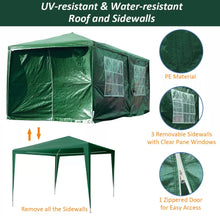 Load image into Gallery viewer, 3x6metre Gazebo Marquee Waterproof Garden Party Shade Tent Large Outdoor Pavilion