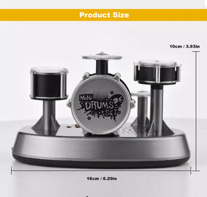 Electronic Mini Finger Drum Set Touching Drum Percussion Musical Instrument
