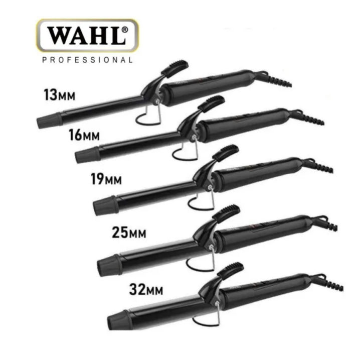 WAHL CURLING TONGS 200°C IRON CERAMIC STYLER CURLER 13MM 16MM 19MM 25MM 32MM