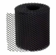 Load image into Gallery viewer, Gutter Guard Mesh No Blocked Leaves Gutters Guttering 16cm Height 10M Pack Black