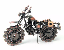 Load image into Gallery viewer, Hand Made Motocross Model Motorbike Bronze Effect Nuts &amp; Bolts Ornament Gift
