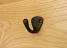 Load image into Gallery viewer, 6 x VINTAGE STYLE CAST IRON COAT HOOKS - Choice of 7 Different Hook Designs