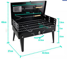 Load image into Gallery viewer, Portable BBQ Grill Barbecue &amp; Utensils
