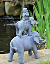 Load image into Gallery viewer, Garden Ornament Elephant Outdoor Monkey Indoor Statue Sculpture