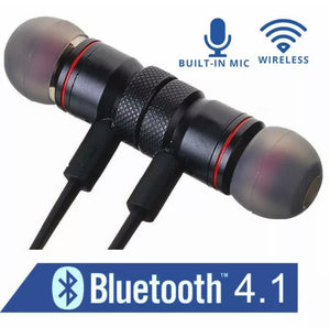 Bluetooth Wireless Earphones Sports In-Ear 4.2 Stereo Headphones Mic Headsets
