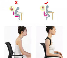 Load image into Gallery viewer, Body Wellness Posture Corrector Adjustable Shoulder Back Support Belt