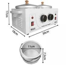 Load image into Gallery viewer, Dual Wax Heater Warmer Melter Melting Machine Double Pot for Hair Removal  220V