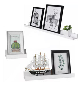 Set of 3 Floating Wall Shelves Picture Ledge • NEW valu2U • FREE DELIVERY