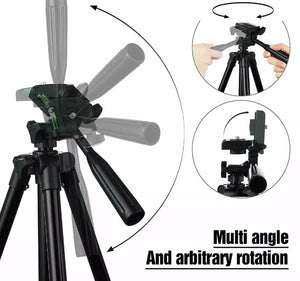UNIVERSAL TRIPOD STAND TELESCOPIC CAMERA PHONE HOLDER FOR IPHONE SAMSUNG ANDROID