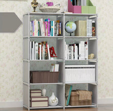 Load image into Gallery viewer, 5 Tier Book Shelves Storage Display Bookcase Box Cabinet