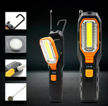 Load image into Gallery viewer, LED Work Light COB Car Garage Inspection Lamp Magnetic Torch USB Rechargeable