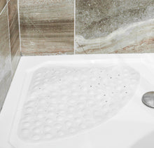 Load image into Gallery viewer, Corner Shower Mat Shower Accessories Slip Resistant &amp; Safety Mat