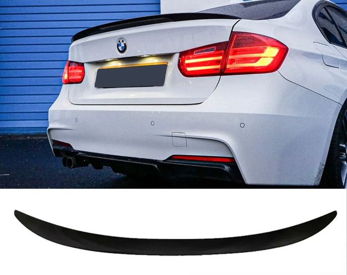 FOR BMW 3 SERIES F30/F35 2011-2019 REAR SPOILER IN GLOSS BLACK