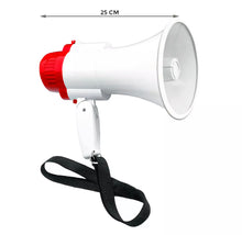 Load image into Gallery viewer, PORTABLE SPEAKER MEGAPHONE STRAP PISTOL GRIP LOUD SPEAKER WITH RECORD &amp; PLAYBACK