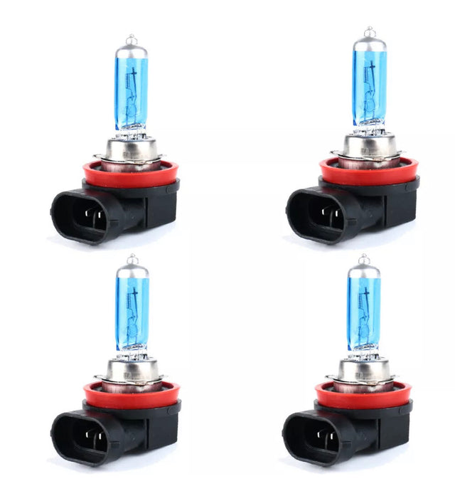 4 x Bulbs H11 711 100w Super Bright White Xenon Headlight Front Fog Drl Bulbs Lamps 12v