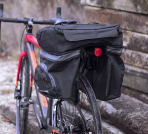 Double Bicycle Pannier Bag Storage Waterproof