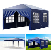 Load image into Gallery viewer, 3x6 Metre Gazebo Marquee Waterproof Garden Party Shade Tent Large Outdoor Pavilion