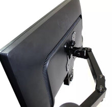 Load image into Gallery viewer, Fully Adjustable Dual  Arm Double Monitor Mount Desk Stand