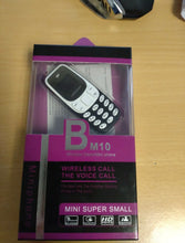 Load image into Gallery viewer, L8star BM10 Smallest Phone Mini Phone Unlocked GSM BLACK Dual Sim
