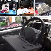 Load image into Gallery viewer, New Universal Car Steering Wheel Table Tray Laptop Food Travel Tray
