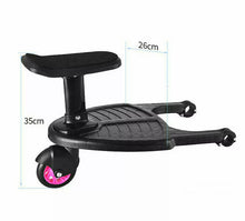 Load image into Gallery viewer, Buggy Board Stroller Step Board Stand Connector Toddler Child Wheeled Pushchair