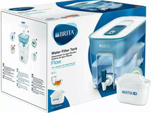 Load image into Gallery viewer, BRITA Flow XL Water Filter Tank 8.2L Fridge Dispenser Jug + 1 Maxtra+ Cartridge