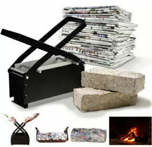 Load image into Gallery viewer, Paper Fire Log Firelog Briquette Maker