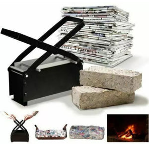 Paper Fire Log Firelog Briquette Maker