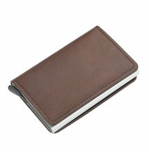 Load image into Gallery viewer, Credit Card Holder Leather RFID Blocking Wallet
