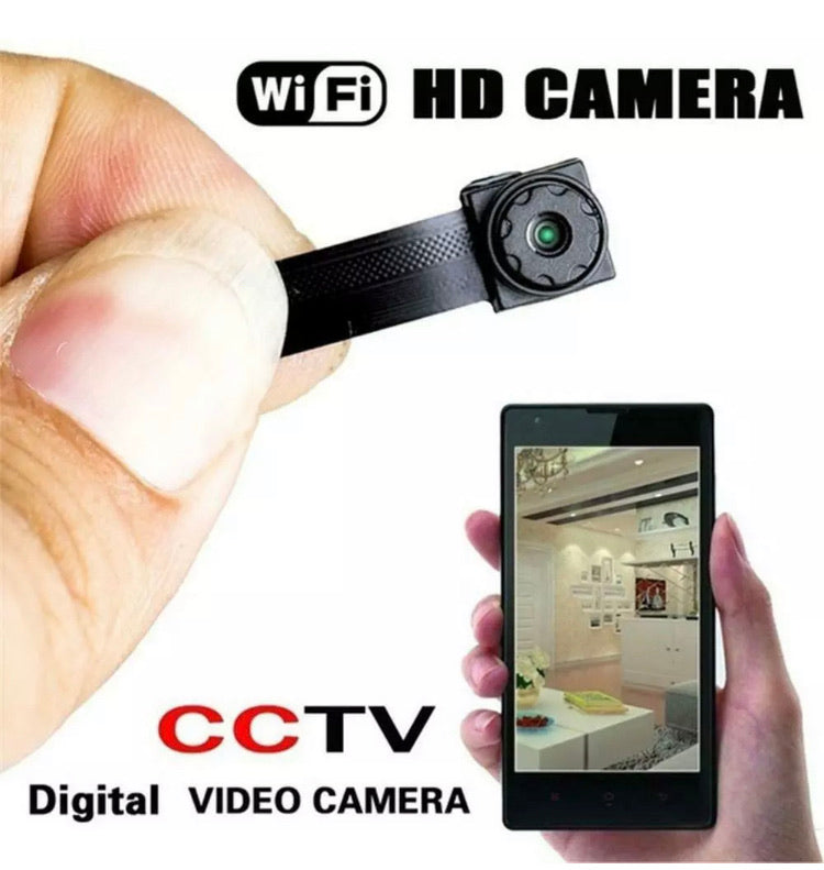 New Wireless HD 1080P Mini Micro look Pinhole Camera DVR WIFI Security Camera Recording
