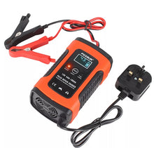 Load image into Gallery viewer, Car / Motorbike Battery Charger 12V LCD Display