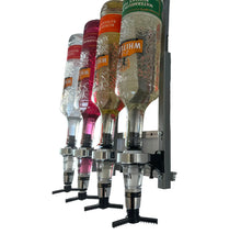Load image into Gallery viewer, 4 Bottle Wall Mounted Optic Dispenser
