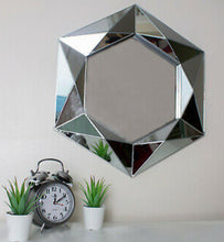 Load image into Gallery viewer, Bevelled Wall Mirror Modern Unique Jewel Cut