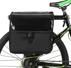 28L Waterproof Bike Rear Rack Bag Bicycle Double Pannier Bag