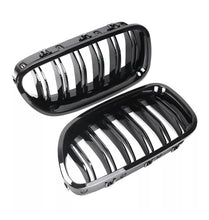 Load image into Gallery viewer, Gloss Black Kidney Grill For BMW F10 F11 5 Series Twin Bar Slat M5 Look