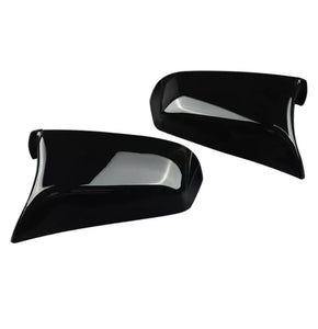 2 x Gloss Black Wing Side Mirror Cover Cap for BMW E60 E61 F10 F11 5 Series 10-13 7 Series Pre-LCI 09-12