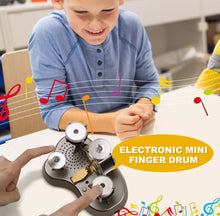 Load image into Gallery viewer, Electronic Mini Finger Drum Set Touching Drum Percussion Musical Instrument
