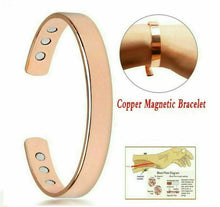 Load image into Gallery viewer, Pure Copper Bracelet Magnetic Healing Bio Therapy