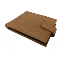 Load image into Gallery viewer, Mens Designer Leather Wallet RFID SAFE ID Protection Blocking