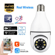 Load image into Gallery viewer, WiFi IP Security Camera E27 Lightbulb Wireless 1080P HD