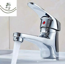 Load image into Gallery viewer, New Bathroom Tap with 2 Hoses Single Basin Sink Mono Mixer Chrome • NEW valu2U • FREE DELIVERY