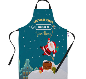 Christmas Apron Personalised - Cooking Baking Gift - Add your own Text!