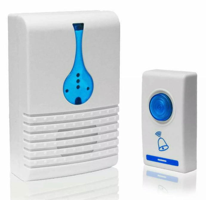 WIRELESS DOOR BELL DOORBELL DIGITAL CORDLESS PORTABLE 32 CHIME 100M RANGE HOME • NEW valu2U • FREE DELIVERY